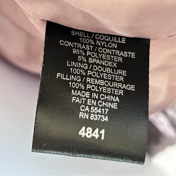 CARRE NOIR Metallic Bronze Puffer Jacket Womens Size L - Picture 8 of 10